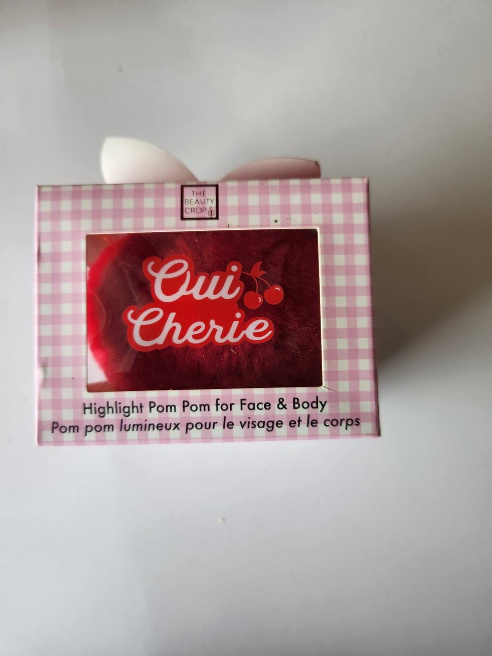 The Beauty Crop Oui Cherie Pom Pom Highlighter Face & Body Vegan NIB